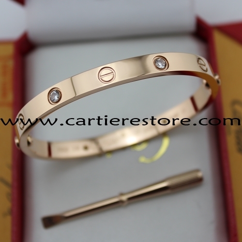cartier love bracelet screwdriver gold